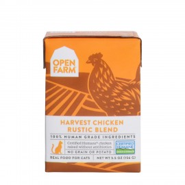 Open Farm 燉肉貓濕糧 - 走地雞 燉肉配方 5.5oz x 12盒